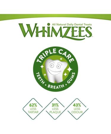 Whimzees Natural Grain-Free Dental Care Snacks for Small Dogs - 24 Couch Sticks (S 360g) | Shop Now! - Buy Online on GoSupps.com