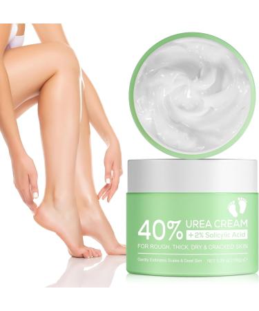 150g Urea Foot Cream Cracked Heel Repair Cream For Feet and Hand Callus Remover For Dry And Hard Skin Urea Cream for Feet with Hyaluronic Acid Tea Tree and Aloe Vera for Deep Moisturizing - Buy Online on GoSupps.com