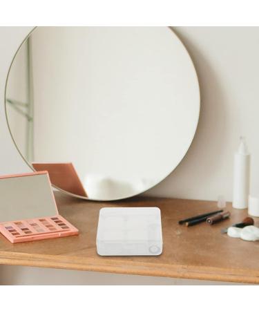 Heallily 4-Piece Colored Contact Lenses Case - Travel-Friendly Durable ABS Holder for Eye Care & Lens Storage - Buy Online on GoSupps.com