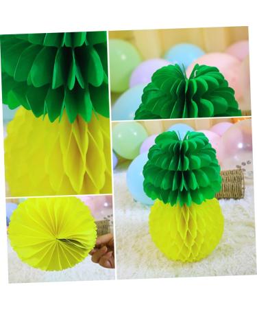 Alipis 6pcs Honeycomb Party Favors Paper Pineapple Decor Honeycomb Pineapple Party Decor Honeycomb Gift - Buy Online on GoSupps.com