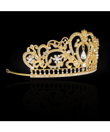 Crystal Tiara Headband for Women - Perfect for Wedding, Prom, Birthday, Pageant, Bridal Party, and Queen Princess Events - Buy Online on GoSupps.com