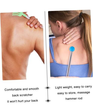 Magiclulu Telescopic Scratch & Massage Tool - Stainless Steel Hand Massager for Back Relief | Retractable Inox Plastic Device - Buy Online on GoSupps.com