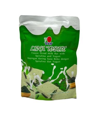 Lina Yobite - Cube de yaourt enrichie spiruline - 30g
