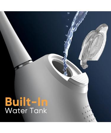 Soocas Neos Electric Toothbrush & Mouth Shower - 2-in-1 Portable Wireless Tooth Cleaning Kit 40x Plaque Removal Travel & Home Use White - Buy Online on GoSupps.com