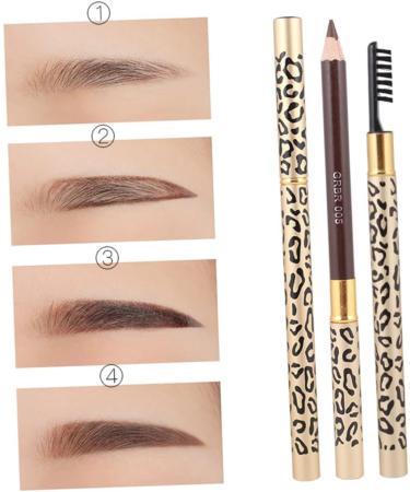 SOESFOUFU 2pcs Eyebrow Pencils Double Head Eyebrow Pencil Eyebrow Pencil Brush 1 count (Pack of 1) As Shown - Buy Online on GoSupps.com