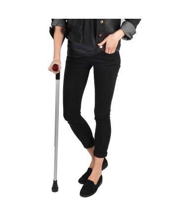 Soles Aluminum Forearm Crutch (SLS806BL) - Black