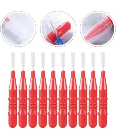 Milists 50 Interdental Brushes & Dental Tools | Floss Toothpicks & Oral Care | 3mm Red Cleaning Brushes for Optimal Dental Hygiene - Buy Online on GoSupps.com
