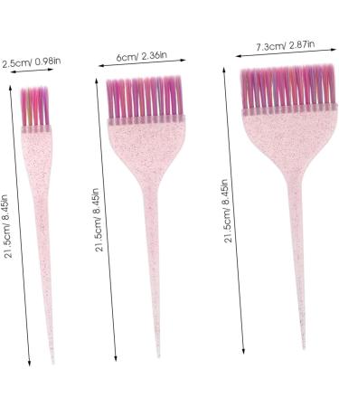 Cabilock 3 pi ces Set de Pinceaux Teinture pour Cheveux avec Manche Long Paillet Brosse Applicatrice Queue Fine pour Coloration Domicile et Salon Outil Facile Utilisation pour - Buy Online on GoSupps.com