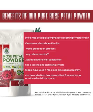Buy Organic Rose Petal Powder for Facial & Hair Masks | 100g | Henna Cosmetics - International Shipping Available - Buy Online on GoSupps.com