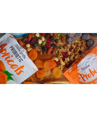 Nature's Garden Probiotic Apricots - Plump Dried Fruit with Added Probiotics - Bulk 40 Oz Bag (Pack of 2) - Buy Online on GoSupps.com