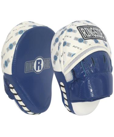 Ringside Apex Punch Mitts One Size White/Blue
