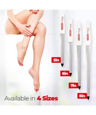TITANIA Solingen Sapphire Hollow File 5 - Multi-Coloured 1 Pack (12.5 cm) | Premium Quality for Precision Nail Care - International Shipping Available - Buy Online on GoSupps.com