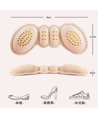 Buy Heel Cushions for Shoes - Pain Relief Pads for Women & Men | Adjust Fit & Comfort (5 Pairs - Buy Online on GoSupps.com