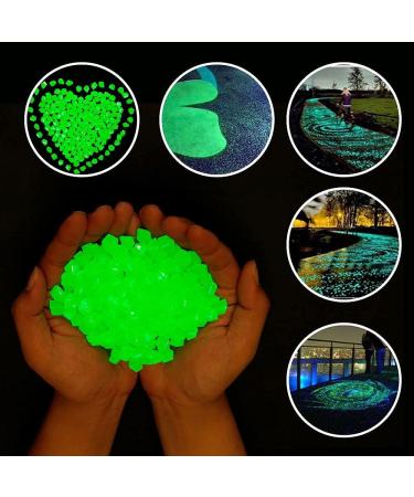 300 Colorful Fluorescent Stones - Bright Garden Pebbles for Sidewalks & Decoration | International Shipping Available - Buy Online on GoSupps.com