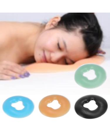 4 Colors Face Relax Pillow - Silicone Massager for Beauty Skin Care | Soft Pad for Relaxation (Light Green) - Buy Online on GoSupps.com