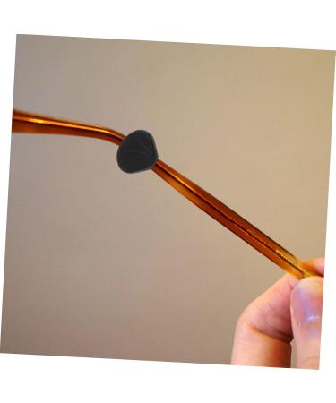 Uonlytech 14 Couples Anti-Slip Glasses Holder - Prevent Slipping for Kids & Adults - Durable Black & White Temple Covers - Buy Online on GoSupps.com