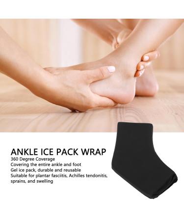 Buy XL Ice Compression Sleeve for Ankle Pain Relief - 360 Coverage for Plantar Fasciitis & Heel Tendonitis - International Shipping - Buy Online on GoSupps.com