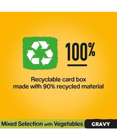 Pedigree Mixed Selection in Gravy 40 Pouches Adult Wet Dog Food Megapack (40 x 100 g) Adult Mixed Selection in Gravy 100 g (Pack of 40) - Buy Online on GoSupps.com