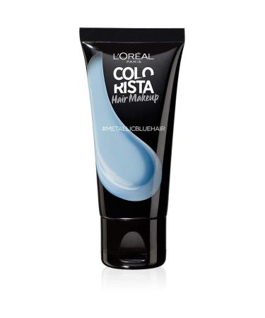 LOreal Paris Colorista Blue - Metallic Blue Hair Makeup for Bold Color | International Shipping Available - Buy Online on GoSupps.com