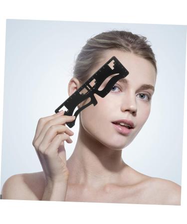 Balacoo 2pcs Eyebrow Ruler Eyebrow Stencil Makeup Gadgets Mini Eyebrow Auxiliary Ruler Make up Eyebrow Card - Buy Online on GoSupps.com