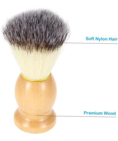 Beavorty Manual Razor Set for Men - Classic Wet Shaving Razor & Cleaning Brush | Silver Body Trimmer & Hair Razor (2 pcs 10.3x4cm) - Buy Online on GoSupps.com