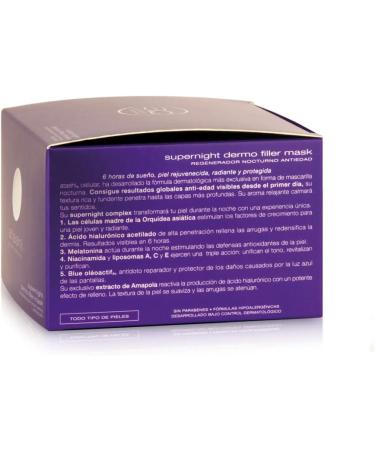  atashi Atashi Supernight Dermo Filler Mask | Redensifies and rejuvenates overnight | Reduces wrinkles | Hydrates skin and evens skin tone | Repairs and protects against blue light | Hyaluronic acid | Niacinamide - 50 ml - Buy Online on GoSupps.com