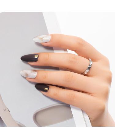 MAYCHAO 15ML Gel Nail Polish 1Pc Charcoal Black Gel Polish Soak Off UV LED Fall Nail Polish Nail Art Starter Manicure Salon DIY at Home 0.5 OZ - Buy Online on GoSupps.com