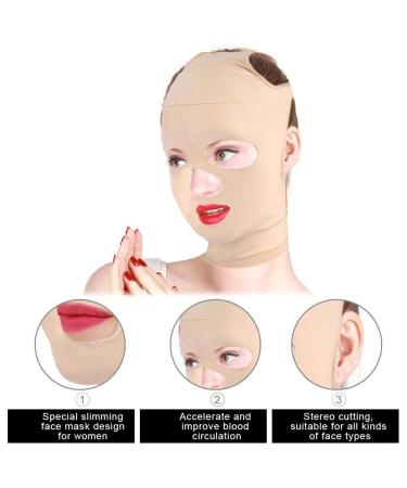 V Face Slimming Bandage for Double Chin Care and Weight Loss - Size L - Buy Online on GoSupps.com