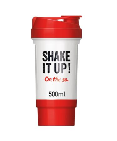 SlimFast Leak Proof Shaker Bottle with Storage Compartment 500 ml - Buy Online on GoSupps.com