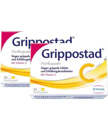 Grippostad C hard capsules 2 x 24 capsules
