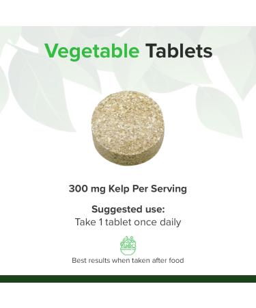 RP Seetang 90 Vegan Tablets | Source of Iodine for Thyroid Health | Supports Skin & Brain | 3-Month Supply | GMO-Free | ISO Certified - Buy Online on GoSupps.com