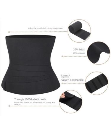 Back Support Back Brace Lumbar Support Waist Trainer for Women Sauna Belt Tummy Wrap Tummy Control Postpartum Back Support Belt(Black 80-120cm) 80-120cm Black - Buy Online on GoSupps.com