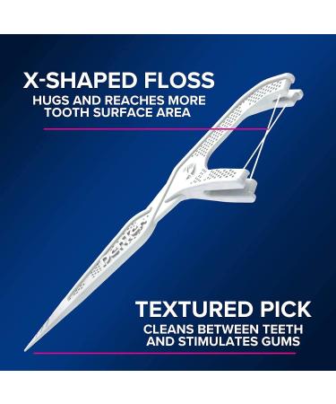 DenTek Cross Flosser Mouthwash Blast - 75 Count for Optimal Plaque Control - Buy Online on GoSupps.com