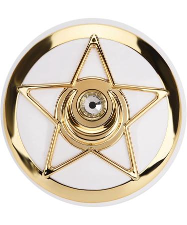 Portable Pentagram Contact Lens Container with Mirror - Gold Travel Holder & Equipment Box - Buy Online on GoSupps.com