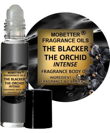 The Blacker The Orchid Intense Unisex Perfume Body Oil by Mobetter Fragrance Oils