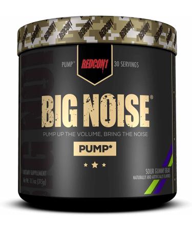 REDCON1 Total War & Big Noise Sour Gummy Bear Stack - Pre Workout Duo for Energy, Focus & Endurance - Keto Friendly (60 Servings) - Buy Online on GoSupps.com