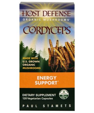 Host Defense - Cordyceps Energy Support - 120 Vegetarian Capsules