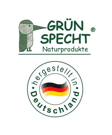 Gruenspecht Natural Rubber Teething Ring Double Pack | Safe Set of 2 - No Harmful Substances Silicones or Chemical Softeners - Ideal for Babies - Buy Online on GoSupps.com