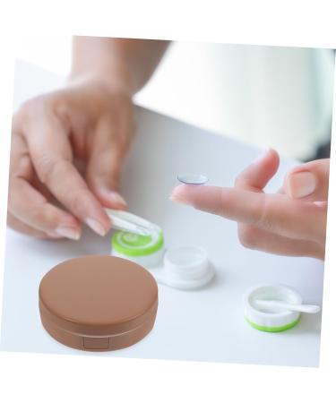 JECOMPRIS Mini Contact Lens Set - Travel Case & Foot Cushion - Decorative Plastic Box for Safe Storage - Buy Online on GoSupps.com