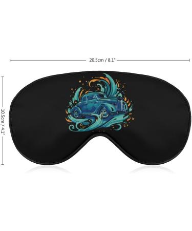 Buy Vintage Car Sleep Mask - Comfortable Light Blocking Eye Mask for Travel & Sleep | Ultralight Design for Men & Women - Buy Online on GoSupps.com