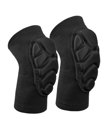 Knee Pad Knee Brace Support Polyester Fiber High Elasticity Breathable Anti Collision Protective Knee Pads Professional Thick Sponge Compression Knee Sleeves for Arthritis Joint Pain Relief