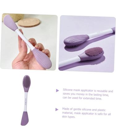 DOITOOL Scrubbers Silicone Applicator Brush Scrubber Exfoliator Applicator Tool Silicone Scrubber Facial Scrubber for Mud Applicator Facial Detergent Plastic - Buy Online on GoSupps.com