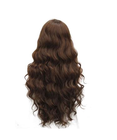 Buy SHIYID Very Long Wavy Black Brown Synthetic Lace Wig - International Shipping Available | Top Quality & Stylish Hairstyle - Buy Online on GoSupps.com