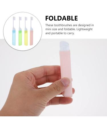 Buy Ipetboom 12 Pieces Travel Toothbrush Set - Foldable Oral Care Solution | International Shipping Available - Buy Online on GoSupps.com