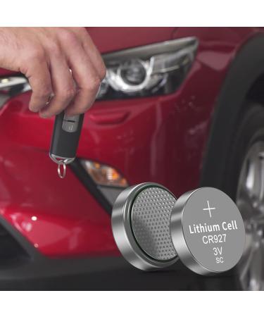 CR927 3V Lithium Battery DL927 BR927 5011LC LM927 KCR927 927 Button Coin Cell Calculators Watch Collar Light Batteries 10pcs - Buy Online on GoSupps.com