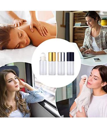 Hongyupu Essential Oils Roll-On Glass Bottles | Premium Roller Bottles for Essential Oils | Gold Packaging | International Shipping - Buy Online on GoSupps.com