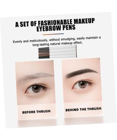 Angoily 28 Pcs Four Forked Eyebrow Pencil No Smudge Eyeliner Miss - Buy Online on GoSupps.com