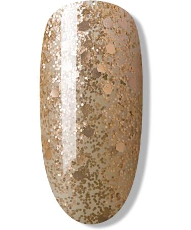 Bluesky Gel Nail Polish Gold Indulgence Mini S12N Gold Long Lasting Chip Resistant 5ml (Requires Drying Under UV LED Lamp) - Buy Online on GoSupps.com