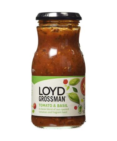 Loyd Grossman Loyd Grossman Tomato & Basil Sauce Pot 350g Pack of 4 Don't Forget Bolognese Sauce Tomato Basil Fresh Pesto Lloydpasta Bake Frito Green Orlando Tomato