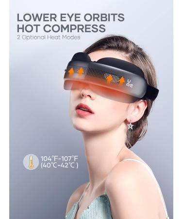 Premium Eye Massager - Foldable Warmth & Vibration Reduces Dark Circles Improves Sleep - Buy Online on GoSupps.com